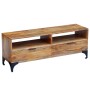 Mango wood TV cabinet 120x35x45 cm by vidaXL, TV Furniture - Ref: Foro24-243340, Price: 256,51 €, Discount: %