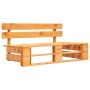 4-piece pallet furniture and honey-impregnated pine wood cushions by , Garden sets - Ref: Foro24-3066738, Price: 354,36 €, Di...