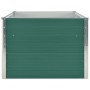 Raised green galvanized steel planter 160x80x45 cm by , Pots and planters - Ref: Foro24-47014, Price: 54,63 €, Discount: %