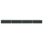 Anthracite gray galvanized steel flower bed 600x80x45 cm by , Pots and planters - Ref: Foro24-47075, Price: 114,95 €, Discoun...