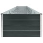 Anthracite gray galvanized steel flower bed 600x80x45 cm by , Pots and planters - Ref: Foro24-47075, Price: 114,95 €, Discoun...