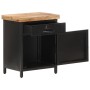 Solid rough mango wood bedside table 40x30x52 cm by vidaXL, Nightstands - Ref: Foro24-320664, Price: 105,84 €, Discount: %