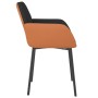 Dining chairs 2 units synthetic leather and black fabric by , dining chairs - Ref: Foro24-344754, Price: 112,20 €, Discount: %