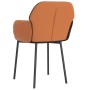 Dining chairs 2 units synthetic leather and black fabric by , dining chairs - Ref: Foro24-344754, Price: 112,20 €, Discount: %