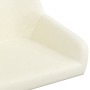 Silla de comedor giratoria tela color crema de , Sillas de comedor - Ref: Foro24-3085129, Precio: 71,55 €, Descuento: %