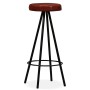 Kitchen bar stools 4 units genuine leather by , Kitchen stools - Ref: Foro24-245444, Price: 221,99 €, Discount: %