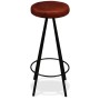 Kitchen bar stools 4 units genuine leather by , Kitchen stools - Ref: Foro24-245444, Price: 221,99 €, Discount: %