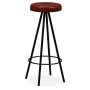 Kitchen bar stools 4 units genuine leather by , Kitchen stools - Ref: Foro24-245444, Price: 221,99 €, Discount: %