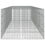 Jaula para conejos 6 paneles hierro galvanizado 327x79x54 cm de , Jaulas y habitáculos para animales pequeños - Ref: Foro24-1...