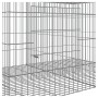 Jaula para conejos 6 paneles hierro galvanizado 327x79x54 cm de , Jaulas y habitáculos para animales pequeños - Ref: Foro24-1...