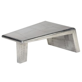 Mesa de centro estilo aviador vintage de aluminio de , Mesas de centro - Ref: Foro24-246362, Precio: 266,99 €, Descuento: %