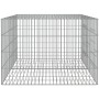 Rabbit cage 2 galvanized iron panels 110x79x54 cm by , Cages and habitats for small animals - Ref: Foro24-171568, Price: 59,5...