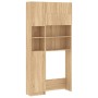 Mueble para lavadora madera de ingeniería roble Sonoma de , Accesorios para lavadoras y secadoras - Ref: Foro24-3055639, Prec...