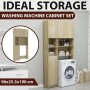 Sonoma Oak Engineered Wood Washing Machine Cabinet by , Accessories for washing machines and dryers - Ref: Foro24-3055639, Pr...