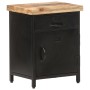 Solid rough mango wood bedside table 40x30x52 cm by vidaXL, Nightstands - Ref: Foro24-320664, Price: 105,84 €, Discount: %