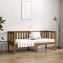 Sofá cama de madera maciza de pino marrón miel 75x190 cm de , Camas y somieres - Ref: Foro24-820894, Precio: 95,81 €, Descuen...