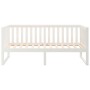 Solid white pine wood sofa bed 90x190 cm by , Beds and slatted bases - Ref: Foro24-820882, Price: 133,99 €, Discount: %