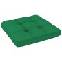 4-piece pallet furniture and green impregnated pine wood cushions by , Garden sets - Ref: Foro24-3066690, Price: 362,52 €, Di...