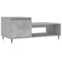 Mesa de centro madera contrachapada gris hormigón 100x50x45 cm de , Mesas de centro - Ref: Foro24-830824, Precio: 45,31 €, De...