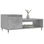 Concrete gray plywood coffee table 100x50x45 cm by , Coffee table - Ref: Foro24-830824, Price: 45,99 €, Discount: %