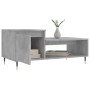 Concrete gray plywood coffee table 100x50x45 cm by , Coffee table - Ref: Foro24-830824, Price: 45,99 €, Discount: %