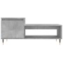 Concrete gray plywood coffee table 100x50x45 cm by , Coffee table - Ref: Foro24-830824, Price: 45,99 €, Discount: %