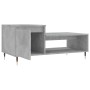 Concrete gray plywood coffee table 100x50x45 cm by , Coffee table - Ref: Foro24-830824, Price: 45,99 €, Discount: %