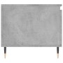 Concrete gray plywood coffee table 100x50x45 cm by , Coffee table - Ref: Foro24-830824, Price: 45,99 €, Discount: %