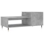 Concrete gray plywood coffee table 100x50x45 cm by , Coffee table - Ref: Foro24-830824, Price: 45,99 €, Discount: %