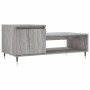 Mesa de centro madera contrachapada gris Sonoma 100x50x45 cm de , Mesas de centro - Ref: Foro24-830826, Precio: 46,56 €, Desc...