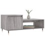 Mesa de centro madera contrachapada gris Sonoma 100x50x45 cm de , Mesas de centro - Ref: Foro24-830826, Precio: 46,56 €, Desc...