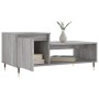 Mesa de centro madera contrachapada gris Sonoma 100x50x45 cm de , Mesas de centro - Ref: Foro24-830826, Precio: 46,56 €, Desc...