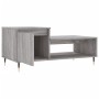 Mesa de centro madera contrachapada gris Sonoma 100x50x45 cm de , Mesas de centro - Ref: Foro24-830826, Precio: 46,56 €, Desc...