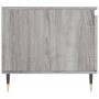 Mesa de centro madera contrachapada gris Sonoma 100x50x45 cm de , Mesas de centro - Ref: Foro24-830826, Precio: 46,56 €, Desc...