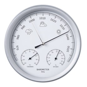 Nature Barometer 3 in 1 with thermometer and hygrometer 20 cm 6080081 by Nature, Forecasts and weather stations - Ref: Foro24...