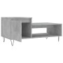 Mesa de centro madera contrachapada gris hormigón 100x50x45 cm de , Mesas de centro - Ref: Foro24-830832, Precio: 44,77 €, De...