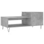 Mesa de centro madera contrachapada gris hormigón 100x50x45 cm de , Mesas de centro - Ref: Foro24-830832, Precio: 44,77 €, De...