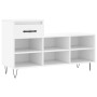 White plywood shoe cabinet 102x36x60 cm by , Shoe racks and shoe organizers - Ref: Foro24-831364, Price: 53,99 €, Discount: %