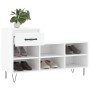 White plywood shoe cabinet 102x36x60 cm by , Shoe racks and shoe organizers - Ref: Foro24-831364, Price: 53,99 €, Discount: %