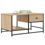 Sonoma oak engineered wood coffee table 85.5x51x45 cm by , Coffee table - Ref: Foro24-835340, Price: 44,24 €, Discount: %