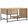 Sonoma oak engineered wood coffee table 85.5x51x45 cm by , Coffee table - Ref: Foro24-835340, Price: 44,24 €, Discount: %