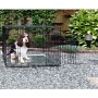 Beeztees Hundekäfig 78x55x61 cm schwarz 715802 von Beeztees, Transportboxen und Boxen für Haustiere - Ref: Foro24-408702, Pre...