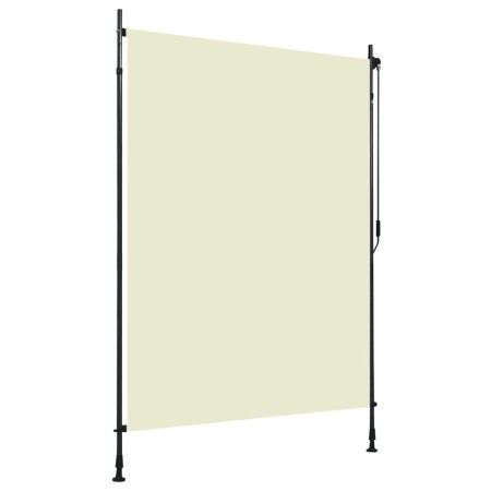 Cream outdoor roller blind 150x270 cm by , Blinds and blinds - Ref: Foro24-145941, Price: 68,06 €, Discount: %