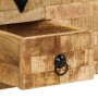 Mesa de centro de madera de mango maciza 80x40x35 cm de , Mesas de centro - Ref: Foro24-247327, Precio: 296,99 €, Descuento: %