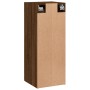 Armario de pared madera ingeniería marrón roble 34,5x34x90 cm de , Aparadores - Ref: Foro24-835025, Precio: 47,02 €, Descuent...