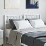 White metal headboard 150 cm by , Headboards and footboards - Ref: Foro24-355546, Price: 36,64 €, Discount: %