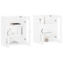 Armarios de pared 2 uds madera de ingeniería blanco de , Aparadores - Ref: Foro24-3197969, Precio: 179,30 €, Descuento: %