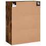 Armarios de pared 2 uds madera de ingeniería roble ahumado de , Aparadores - Ref: Foro24-3197974, Precio: 158,96 €, Descuento: %