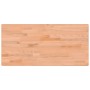 Solid beech wood desk board 115x55x2.5 cm by , Table tops - Ref: Foro24-356094, Price: 98,09 €, Discount: %