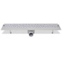 Stainless steel bubble linear shower drain 630x140 mm by vidaXL, Drains - Ref: Foro24-142190, Price: 41,50 €, Discount: %